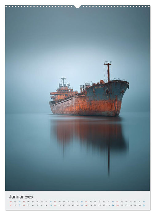 Meer der Stille (CALVENDO Premium Wandkalender 2026)