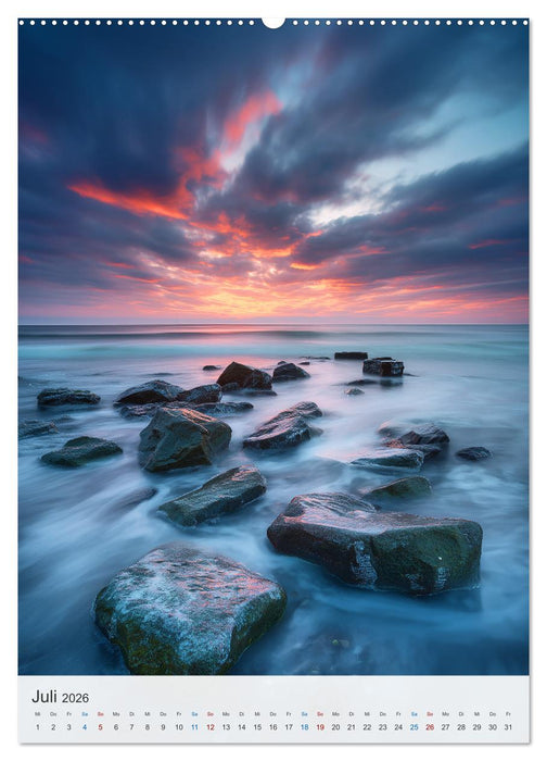 Meer der Stille (CALVENDO Premium Wandkalender 2026)