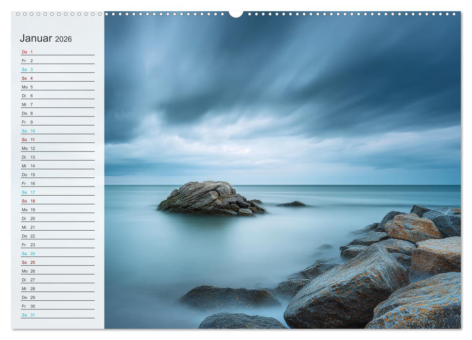 Im Fluss der Zeit (CALVENDO Premium Wandkalender 2026)