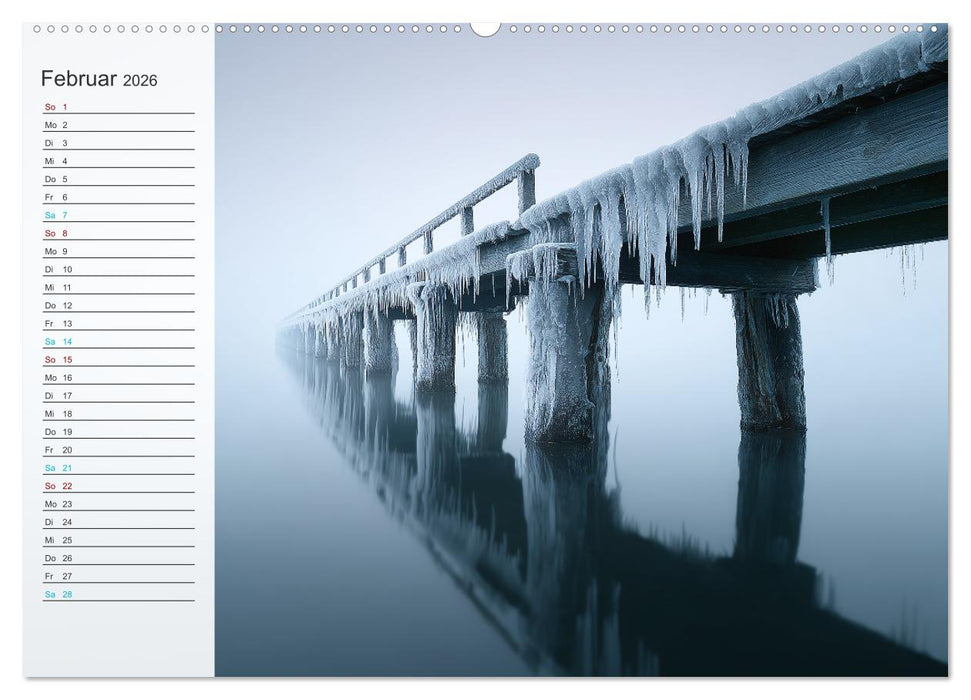 Im Fluss der Zeit (CALVENDO Premium Wandkalender 2026)