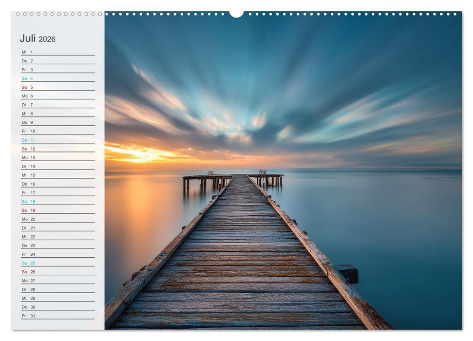 Im Fluss der Zeit (CALVENDO Premium Wandkalender 2026)