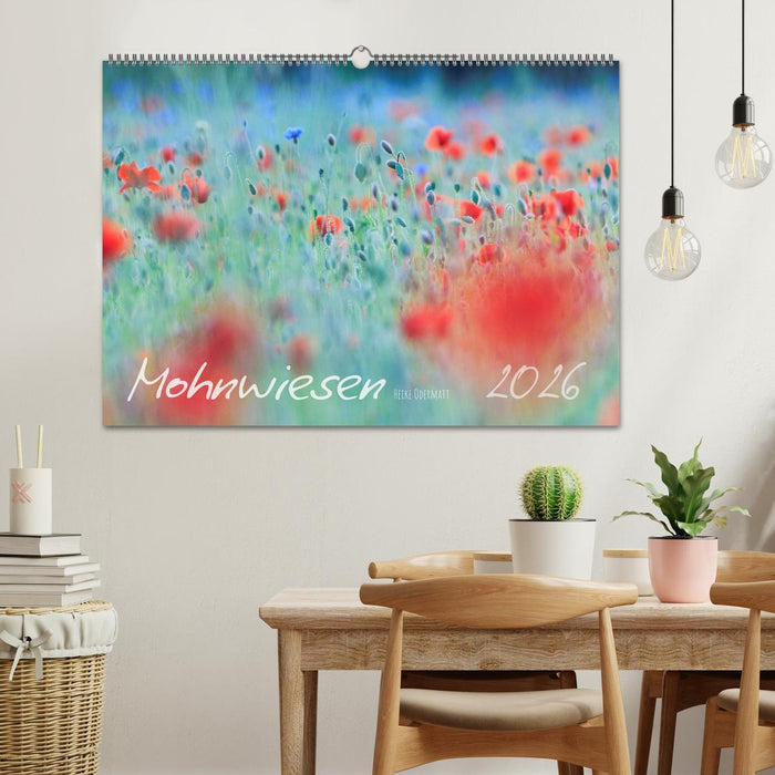 Mohnwiesen (CALVENDO Wandkalender 2026)