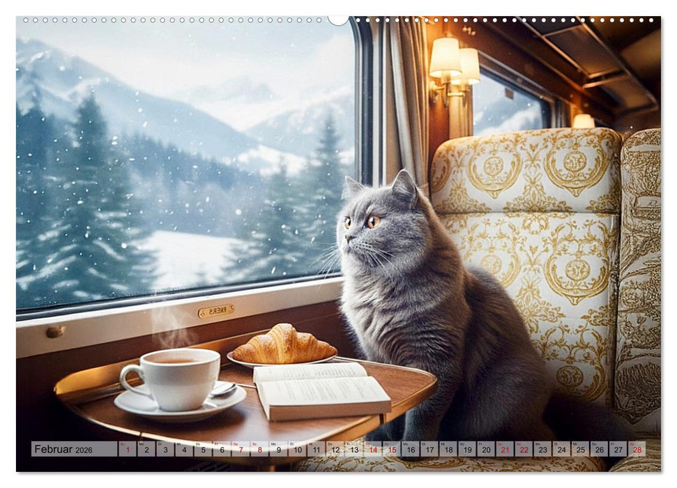 Der Graue Lord auf grosser Tour (CALVENDO Wandkalender 2026)