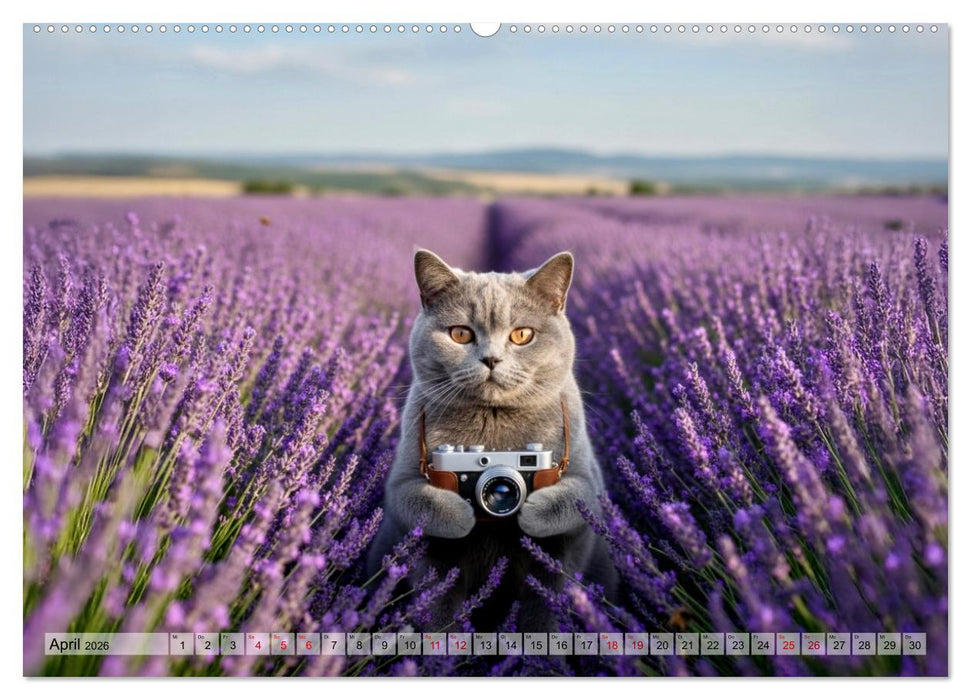 Der Graue Lord auf grosser Tour (CALVENDO Wandkalender 2026)