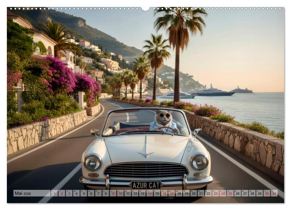 Der Graue Lord auf grosser Tour (CALVENDO Wandkalender 2026)