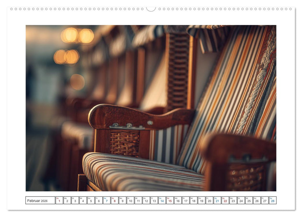 Stühle Körbe Liegen (CALVENDO Wandkalender 2026)