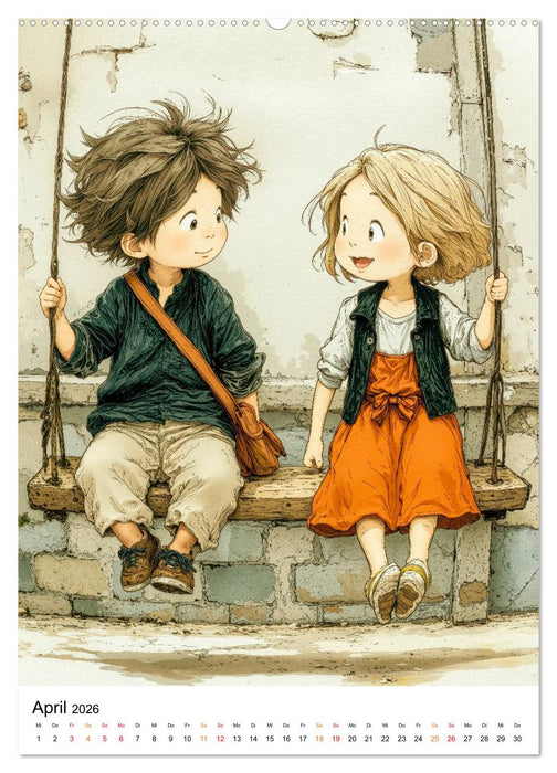 Kleine Helden kommen groß raus (CALVENDO Premium Wandkalender 2026)