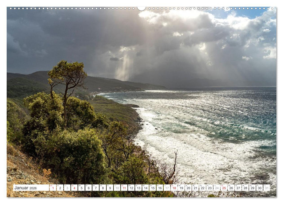 Frankreich - Korsika (CALVENDO Premium Wandkalender 2026)