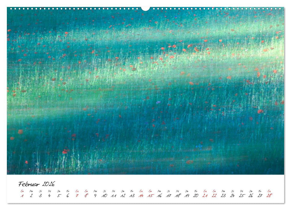 Mohnwiesen (CALVENDO Premium Wandkalender 2026)