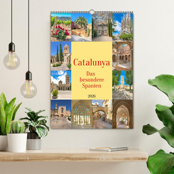 Catalunya, das besondere Spanien (CALVENDO Wandkalender 2026)