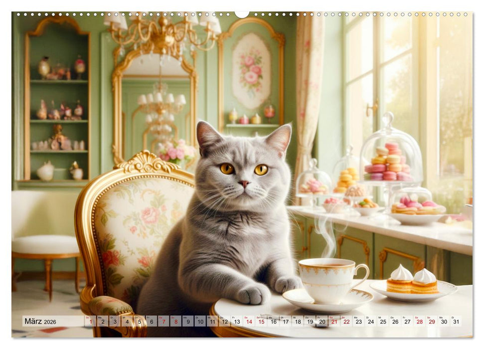 Der Graue Lord auf grosser Tour (CALVENDO Premium Wandkalender 2026)