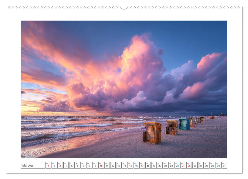 Stühle Körbe Liegen (CALVENDO Premium Wandkalender 2026)