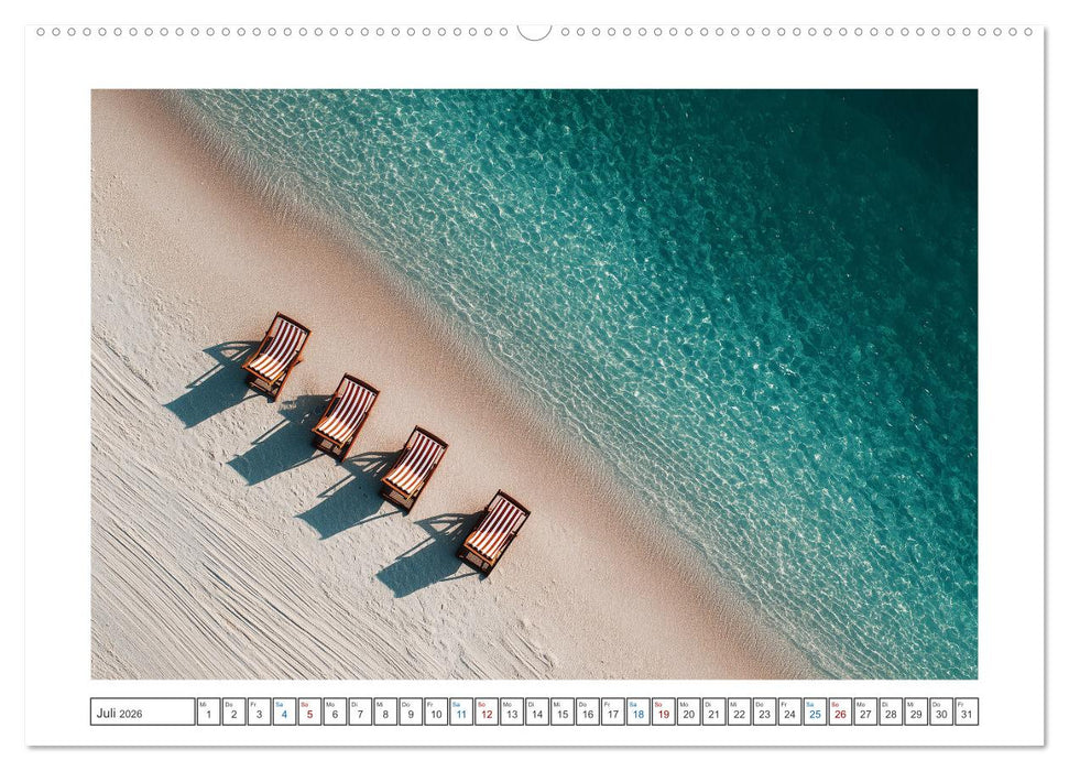 Stühle Körbe Liegen (CALVENDO Premium Wandkalender 2026)