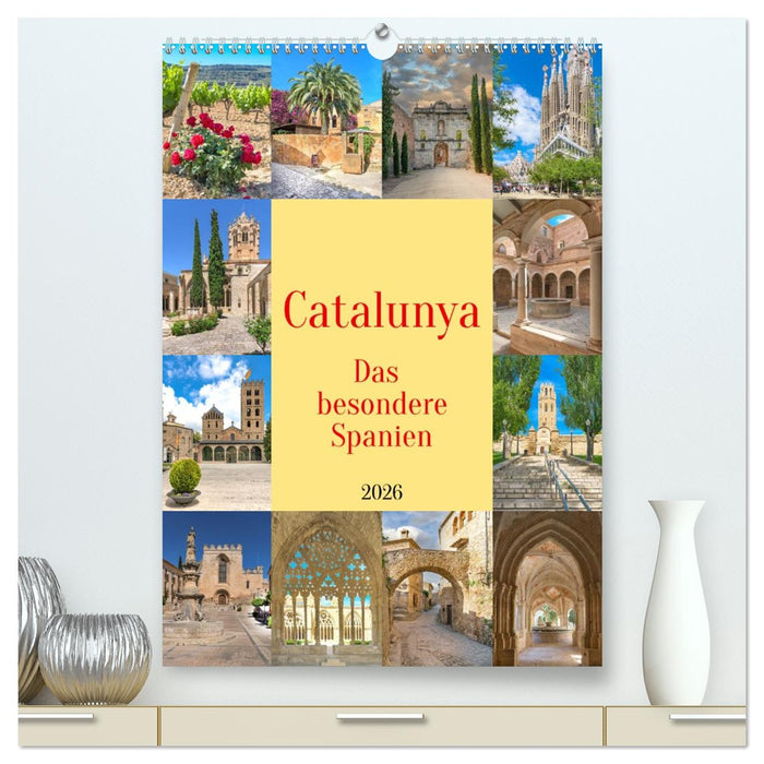 Catalunya, das besondere Spanien (CALVENDO Premium Wandkalender 2026)