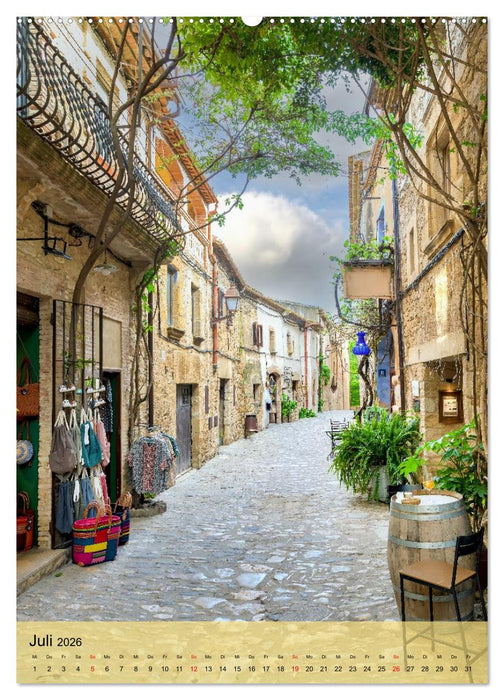 Catalunya, das besondere Spanien (CALVENDO Premium Wandkalender 2026)