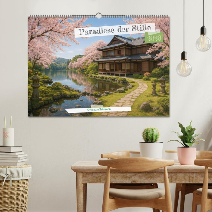 Paradiese der Stille - Orte zum Träumen (CALVENDO Wandkalender 2026)