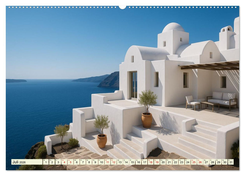 Paradiese der Stille - Orte zum Träumen (CALVENDO Premium Wandkalender 2026)