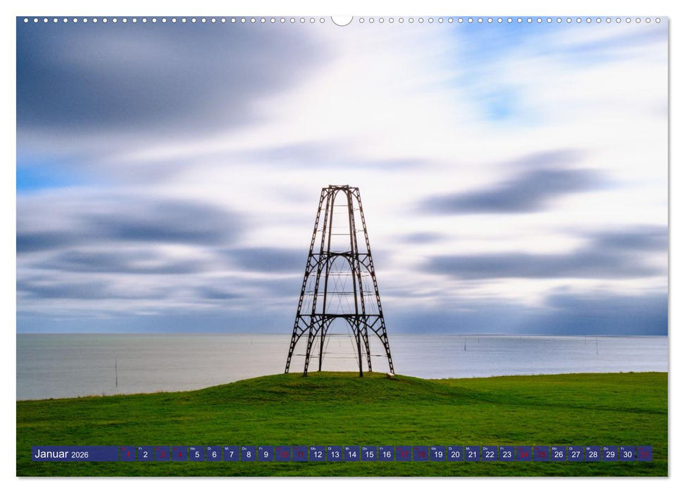 Ein Blick auf die Insel Texel (CALVENDO Wandkalender 2026)