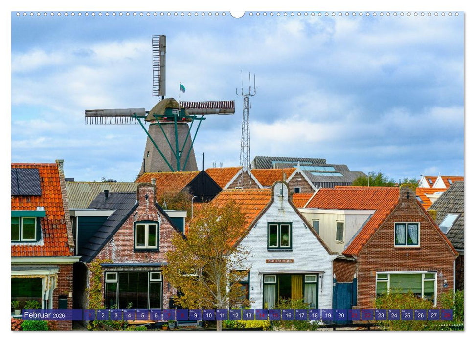 Ein Blick auf die Insel Texel (CALVENDO Wandkalender 2026)