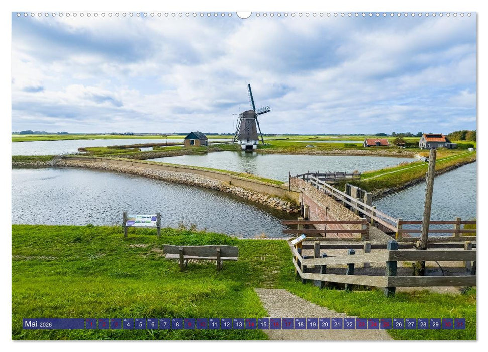 Ein Blick auf die Insel Texel (CALVENDO Wandkalender 2026)