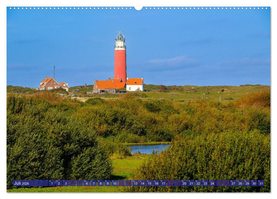 Ein Blick auf die Insel Texel (CALVENDO Premium Wandkalender 2026)