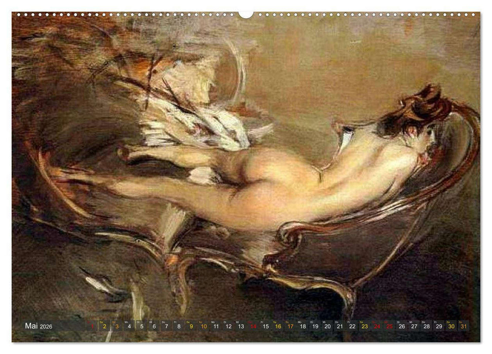 Liegende Schönheiten (CALVENDO Wandkalender 2026)