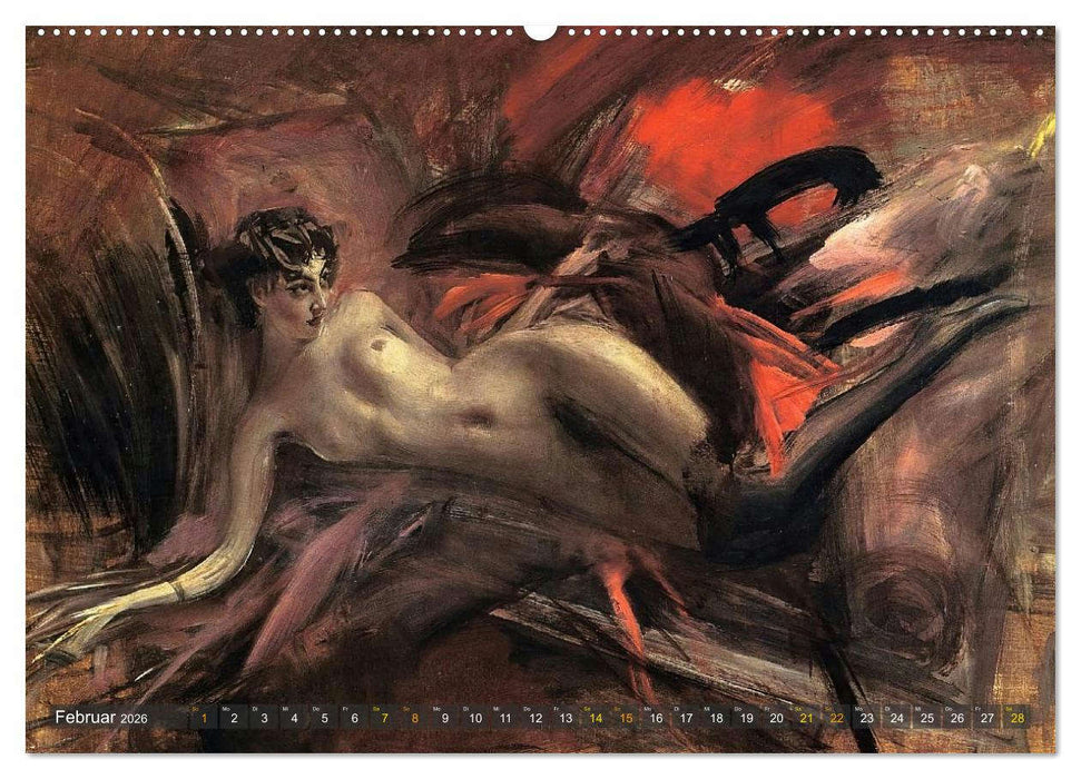 Liegende Schönheiten (CALVENDO Premium Wandkalender 2026)