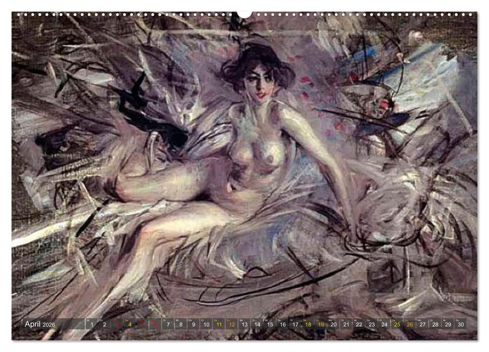 Liegende Schönheiten (CALVENDO Premium Wandkalender 2026)