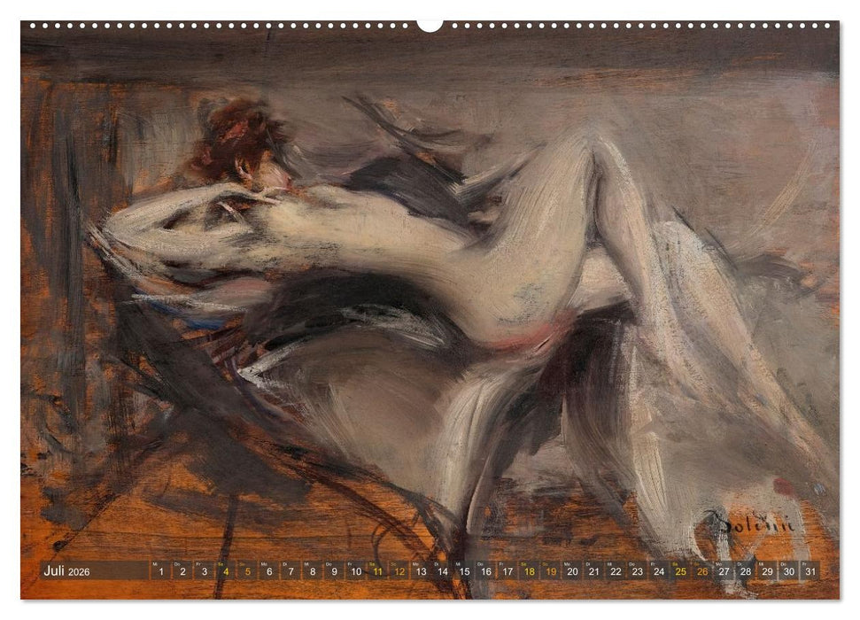 Liegende Schönheiten (CALVENDO Premium Wandkalender 2026)