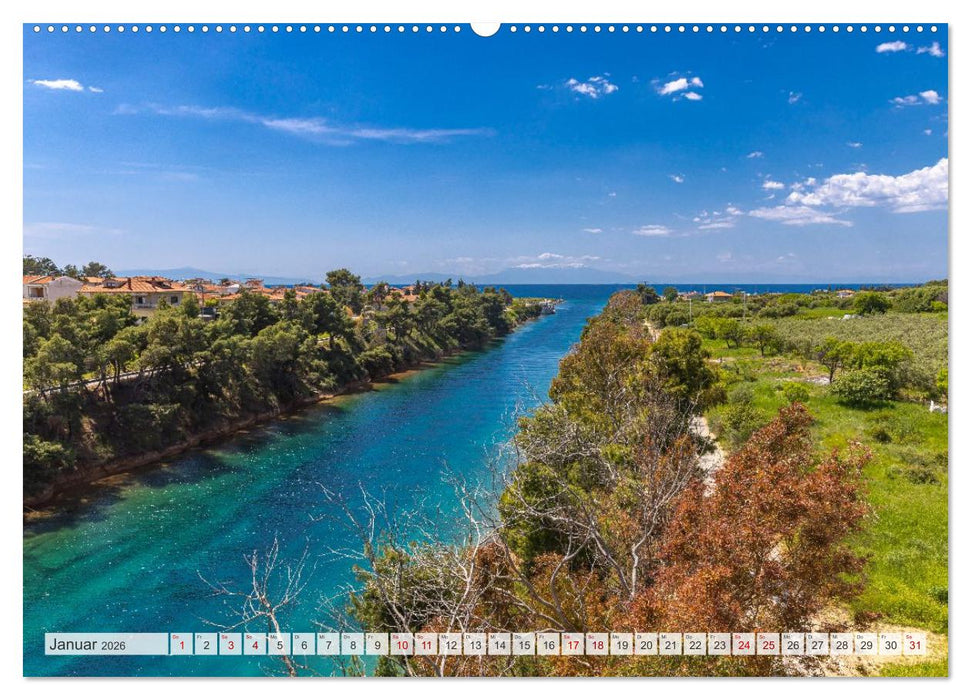 Griechenland - Thessaloniki und Chalkidiki (CALVENDO Wandkalender 2026)