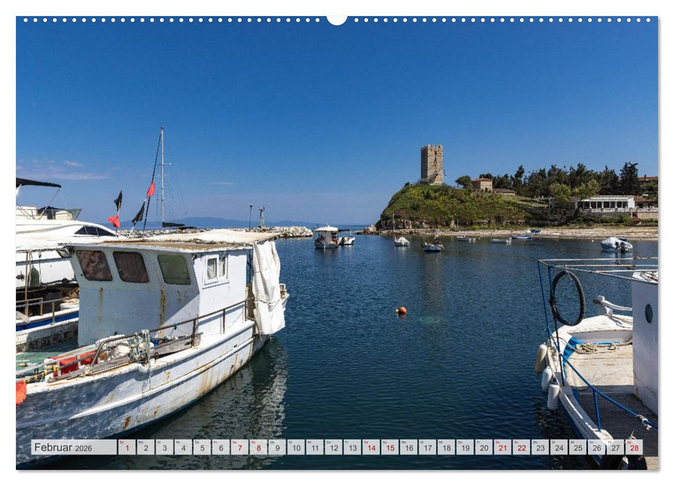 Griechenland - Thessaloniki und Chalkidiki (CALVENDO Wandkalender 2026)