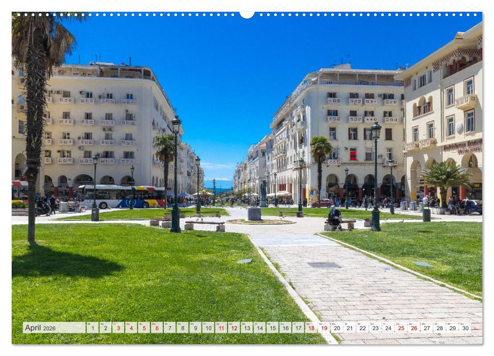 Griechenland - Thessaloniki und Chalkidiki (CALVENDO Wandkalender 2026)