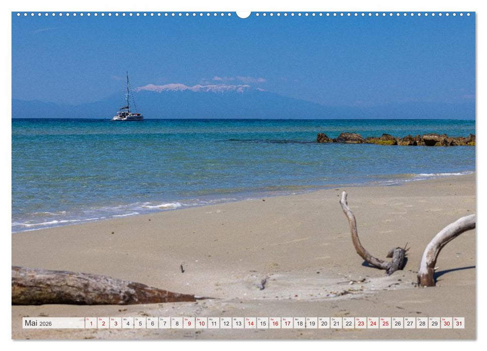 Griechenland - Thessaloniki und Chalkidiki (CALVENDO Premium Wandkalender 2026)