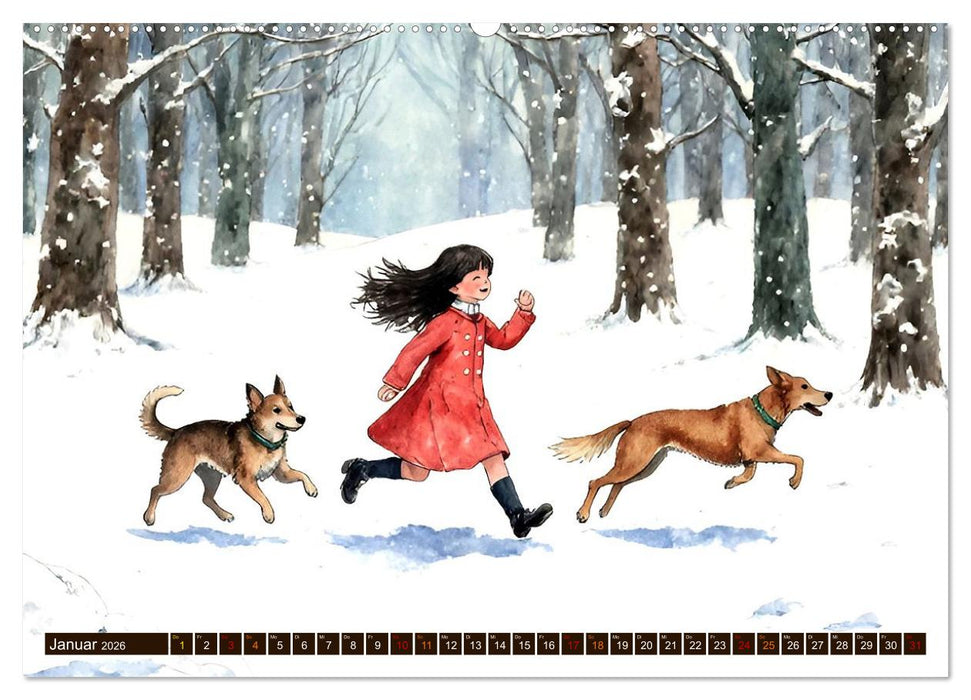 Manga-Momente (CALVENDO Premium Wandkalender 2026)