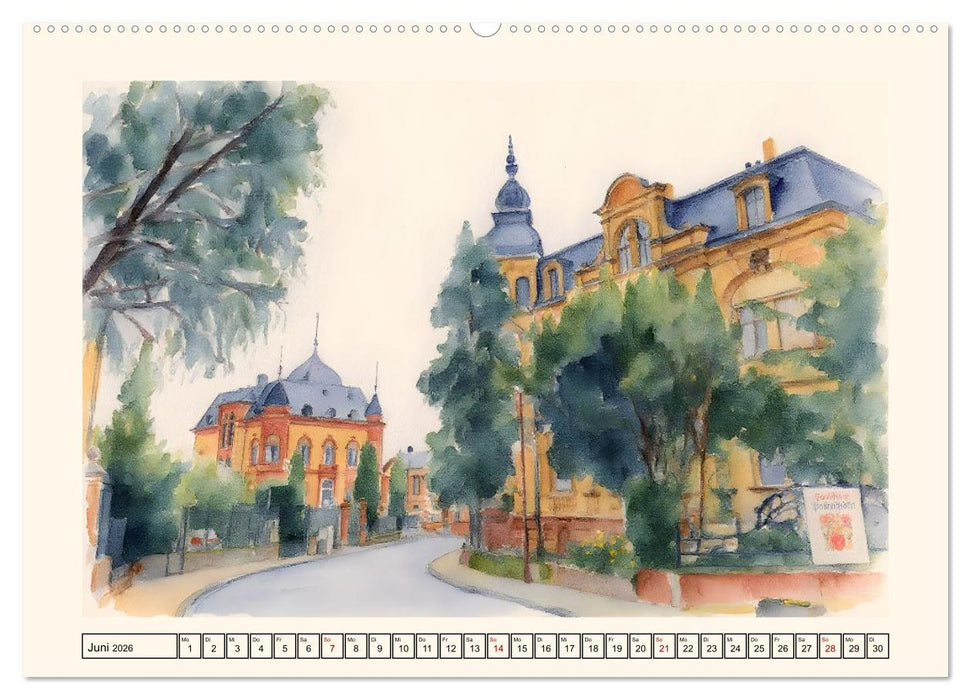 Deutsche Weinstraße - Genuss und Natur (CALVENDO Premium Wandkalender 2026)