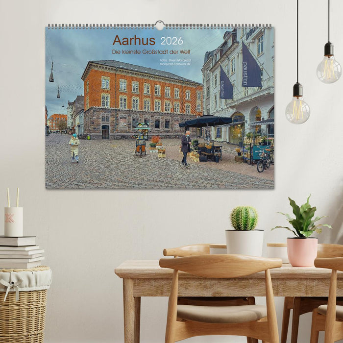 AARHUS, die kleinste Großstadt der Welt (CALVENDO Wandkalender 2026)
