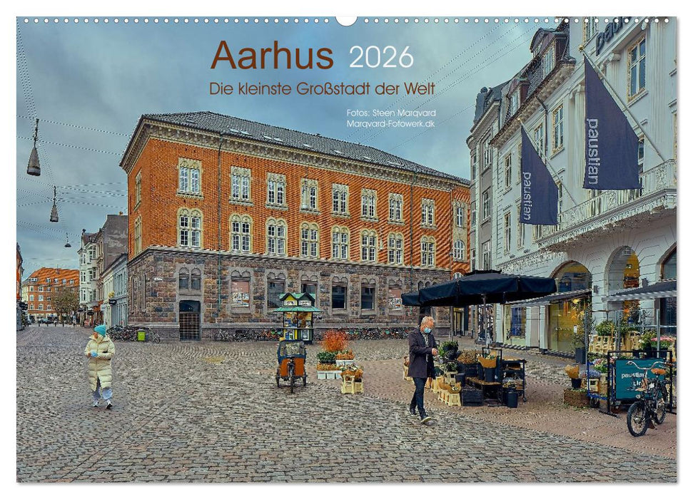 AARHUS, die kleinste Großstadt der Welt (CALVENDO Wandkalender 2026)