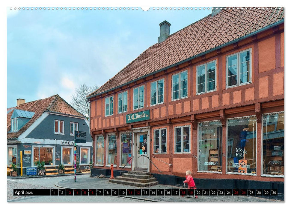 AARHUS, die kleinste Großstadt der Welt (CALVENDO Premium Wandkalender 2026)