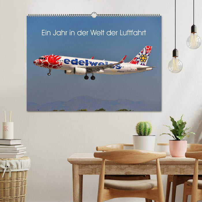 Ein Jahr in der Welt der Luftfahrt (CALVENDO Wandkalender 2026)