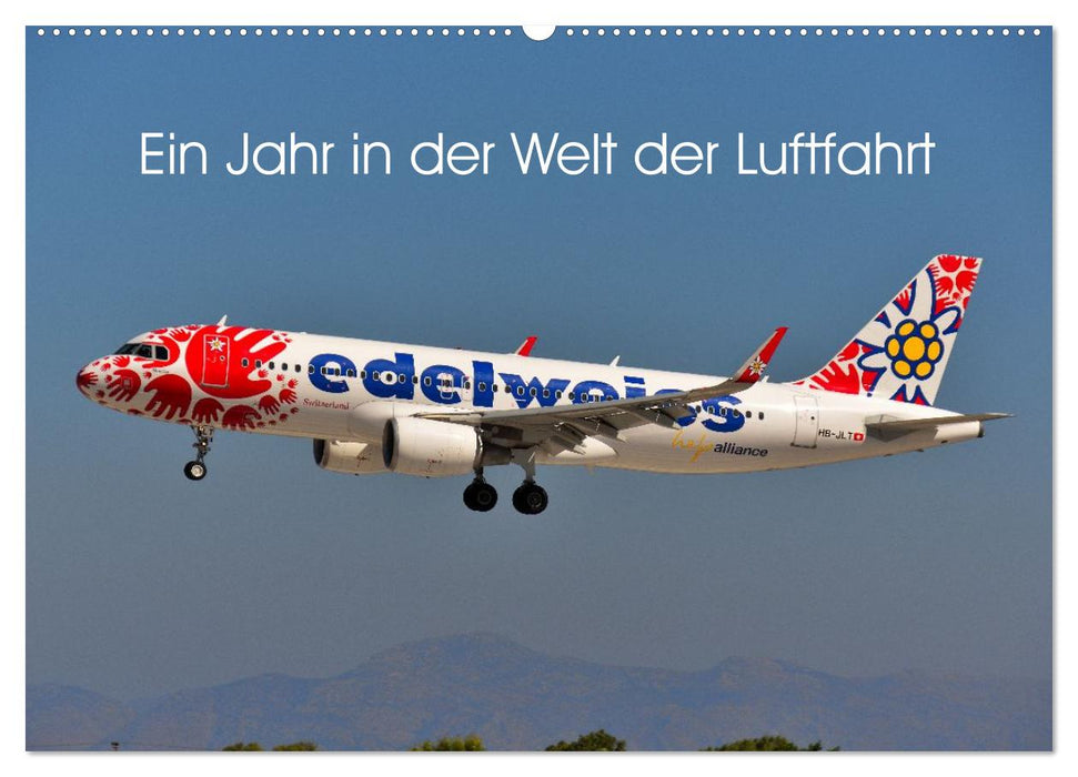 Ein Jahr in der Welt der Luftfahrt (CALVENDO Wandkalender 2026)