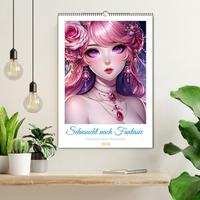 Sehnsucht nach Fantasie (CALVENDO Wandkalender 2026)