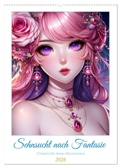 Sehnsucht nach Fantasie (CALVENDO Wandkalender 2026)