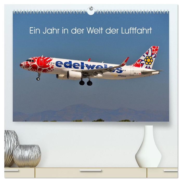 Ein Jahr in der Welt der Luftfahrt (CALVENDO Premium Wandkalender 2026)