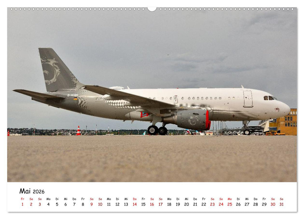 Ein Jahr in der Welt der Luftfahrt (CALVENDO Premium Wandkalender 2026)