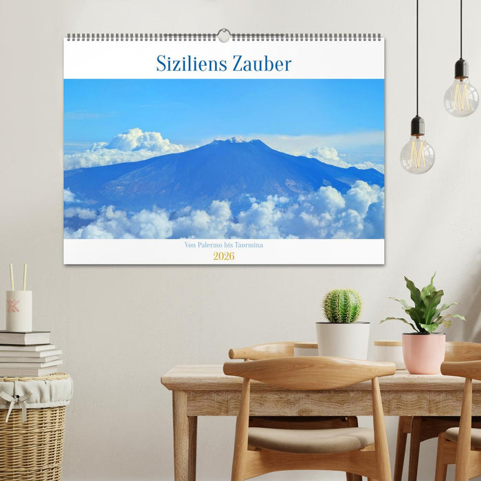Siziliens Zauber – Von Palermo bis Taormina (CALVENDO Wandkalender 2026)