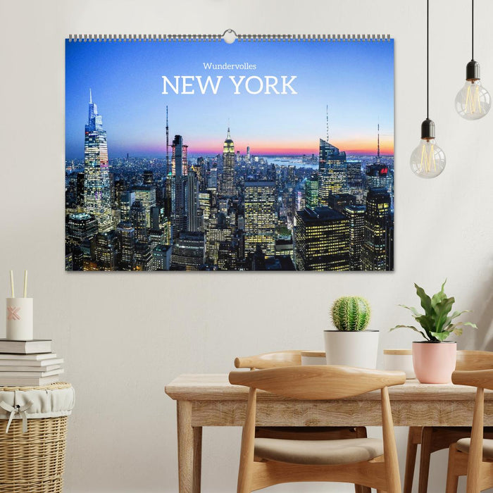 Wundervolles New York (CALVENDO Wandkalender 2026)