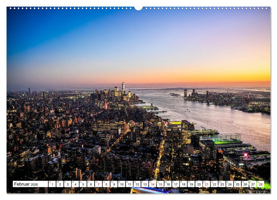Wundervolles New York (CALVENDO Premium Wandkalender 2026)