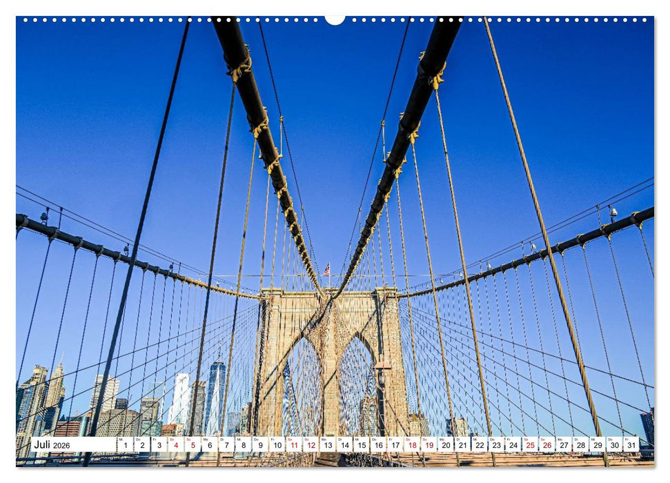 Wundervolles New York (CALVENDO Premium Wandkalender 2026)