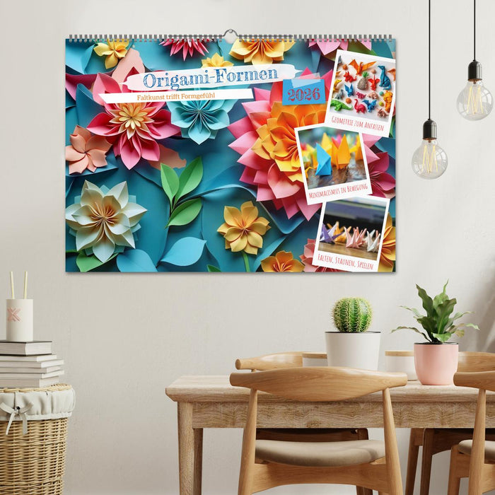 Origami-Formen (CALVENDO Wandkalender 2026)