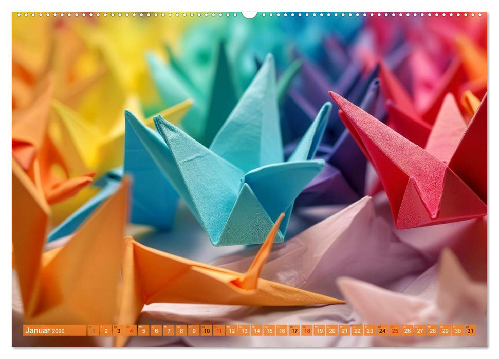 Origami-Formen (CALVENDO Wandkalender 2026)